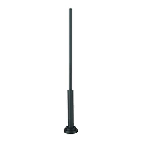 Z-Lite Outdoor Post Outdoor Post, -Light, 12 In.W x 96 In.H, Black/ 5010P-BK
